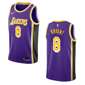 Nike Los Angeles Lakers #8 Kobe Bryant Statement Swingman Jersey‎ size 52 NWT